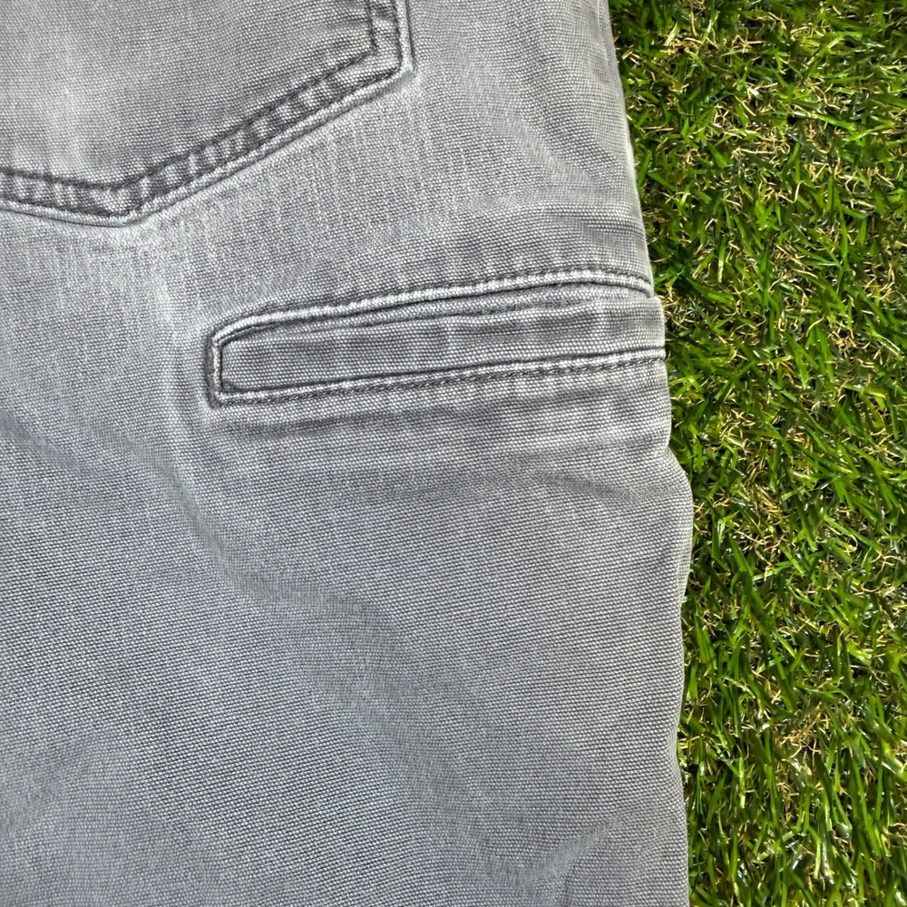 Carhartt Mens Relaxed Fit Canvas Work Pants Grey 32x32 Utility Carpenter Trouser - Picture 10 of 10